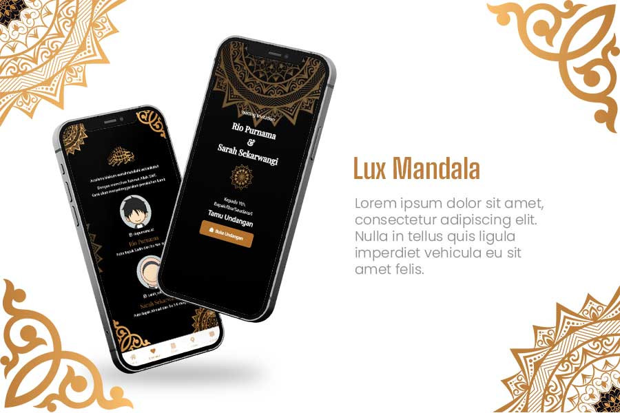 Wedding elegant islamic